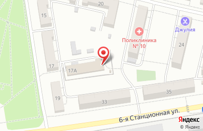 Магазин в Омске на карте