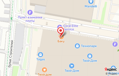 Ресторан Баку на карте