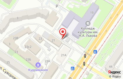 Центр защиты леса Тверской области на карте