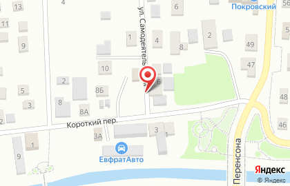 Ганз в Коротком переулке на карте