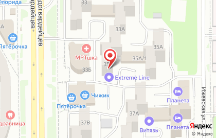 Оптово-розничный магазин Учебник на улице Молодогвардейцев на карте