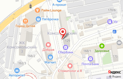 Фирменный салон-магазин Триколор на Уральской улице на карте