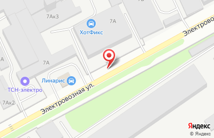 Русское Барокко на Электровозной улице на карте