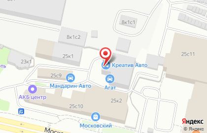Инком на Московском проспекте на карте