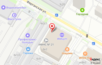 Ателье в Москве на карте