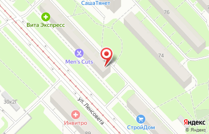 Компания натяжных потолков Эвита в Московском районе на карте