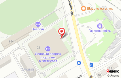 Тренажерный зал в Омске на карте