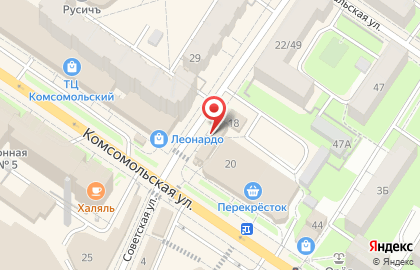 Кафе-пиццерия Pizza Express 24 на Советской площади на карте