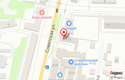 Магазин Мир электрики на Советской улице на карте