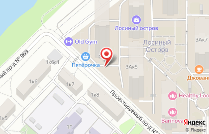 Аптека Планета здоровья на метро Белокаменная на карте