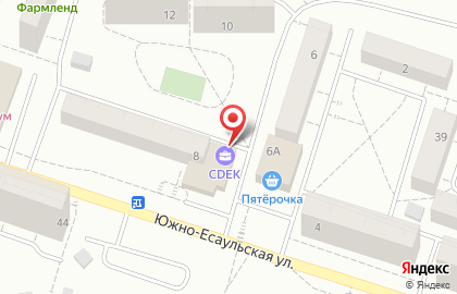 Служба экспресс-доставки Сдэк в Челябинске на карте