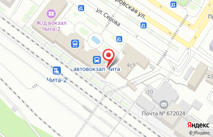 Комната длительного отдыха РЖД на карте