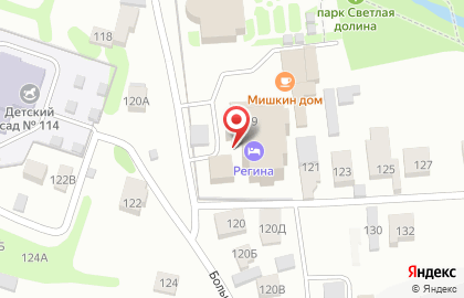 Гостиничный комплекс Регина на Большой Красной улице на карте
