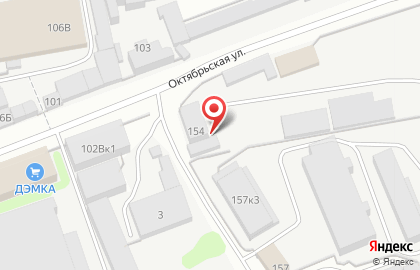 Торгово-производственная компания ОксиГазСервис на Октябрьской улице на карте