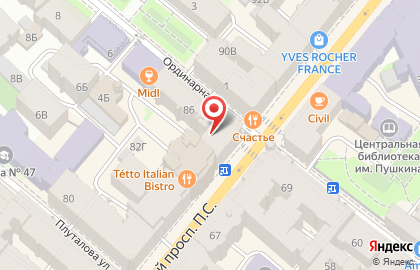 ТИССУРА в Петроградском районе на карте