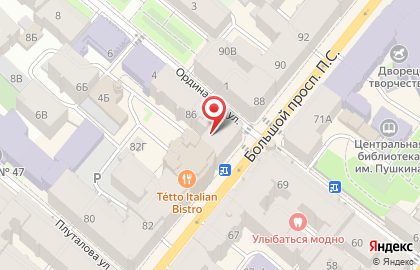 Sofia в Петроградском районе на карте