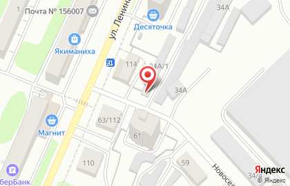 Шиномонтажная мастерская на Новосельской улице на карте