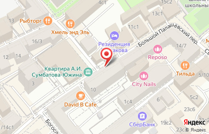 Центрального АО Отделение по Лицензионно-разрешительной Работе овд по Тверскому Району г. Москвы на карте