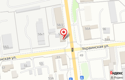 Магазин автозапчастей Автопорт на Украинской улице на карте
