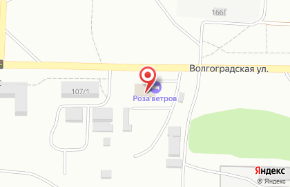 Баня в Волгограде на карте