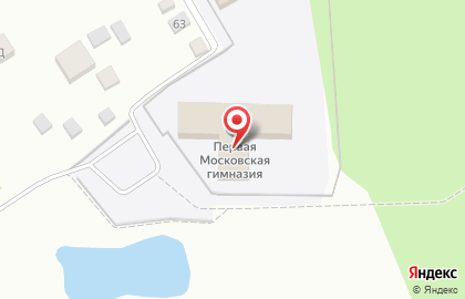 Первая Московская гимназия в Тверском районе на карте