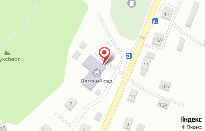 Детский сад, пос. Холмогоровка на карте