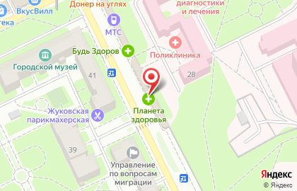 Лим на улице Чкалова на карте