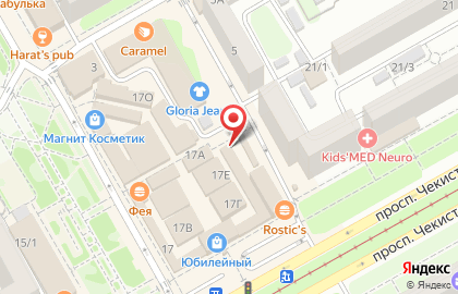 ООО Быстроденьги на проспекте Чекистов на карте