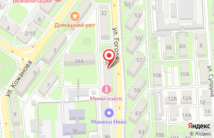 Ногтевая студия MiMi Nails в Ленинском районе на карте
