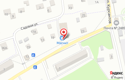 Супермаркет Магнит в Калуге на карте