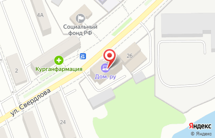 Магазин Продукты на улице Свердлова на карте