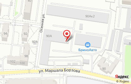 Автоцентр в Калининграде на карте