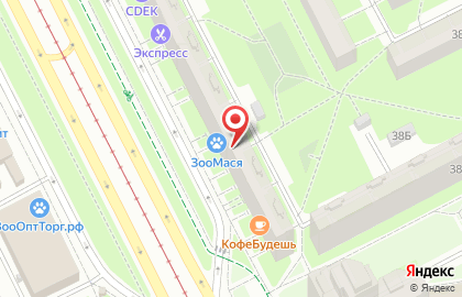 Зоосалон Мася на карте