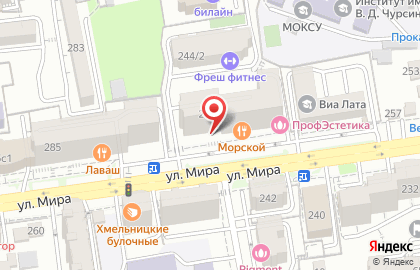 Банк Финам в Ставрополе на карте