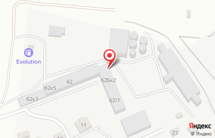 Автокомплекс в Индустриальном районе на карте