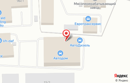 Техноцентр Автодизель на проспекте Котельникова на карте