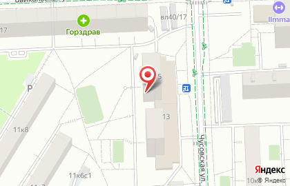 Почтовое отделение №107207 на карте