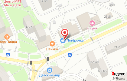 Магазин солений в Москве на карте