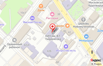 Школа-агентство стюардесс Скай-Джет на Московской улице на карте
