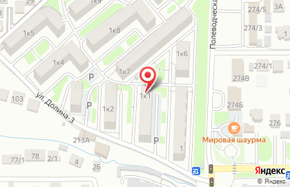 Продуктовый магазин Радужный в Михайловске на карте