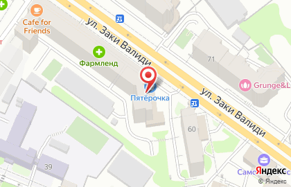 Магазин Красное & Белое в Уфе на карте
