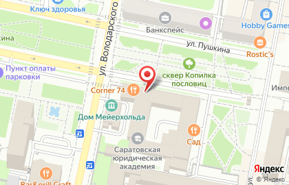 Улица Московская на карте