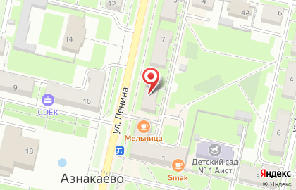 Япончик, суши-бар на улице Ленина на карте