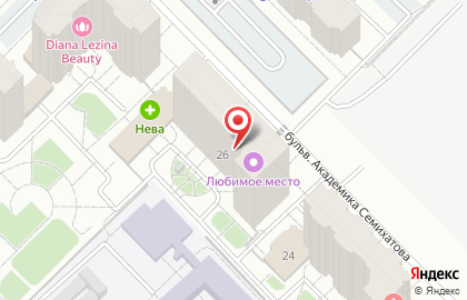 Лучший Выбор на улице Краснолесья на карте