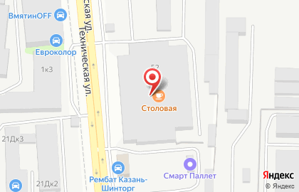 Эльвина на Технической улице на карте