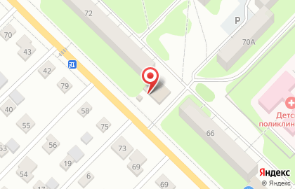 Супермаркет Монетка в Закамске на карте