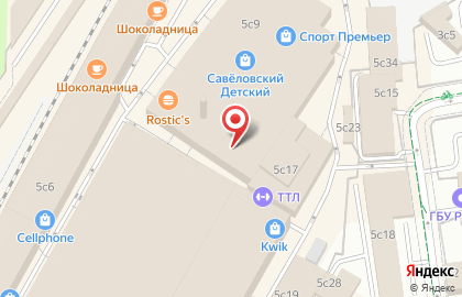 Магазин детских товаров, ООО Лапси на карте