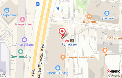 Салон связи Tele2 в Даниловском районе на карте