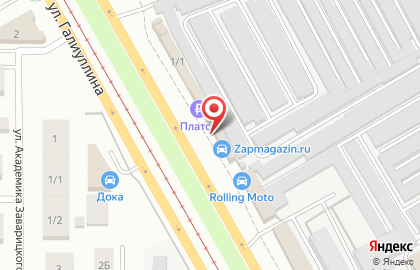 Автоцентр Zapmagazin.ru на улице Советской Армии на карте