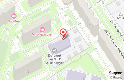 Детский сад №31, Алые паруса на карте